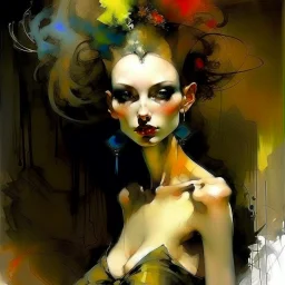 pretty girl Leonor Fini Alex Maleev