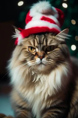 Christmas cat