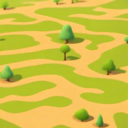 flat dirt image texture, in the style of sims 4 maxis match
