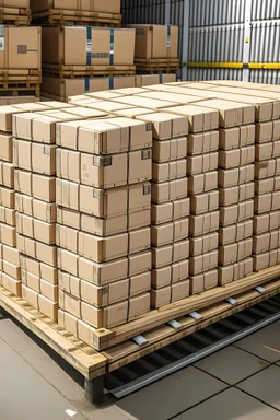 pallet with goods