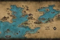 D&D map, fantasy map, fantasy world map