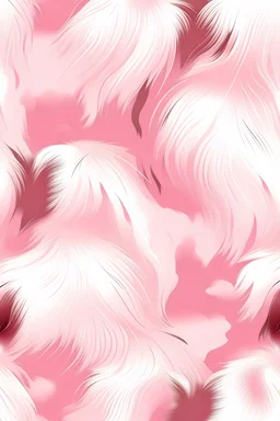 anime light pink cow fur background