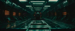 Lush void, Dystopia, futurism, cyber, imperfection, natural lighting, cinematic, Fuji Film, Anamorphic lens, 2040s, deep depth of field, Solarpunk