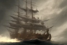 old ship lightning