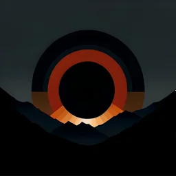 solar eclipse minimal