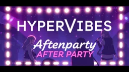 poster for HyperVibes Afterparty, anime and cosplay