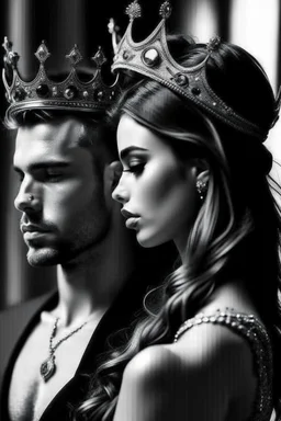 King and Queen, gorgeous, natural, attractive, strong, powerfull, handsome, beautiful, elegant, love,