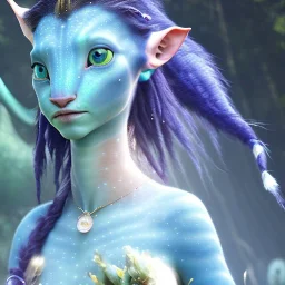 Pandora. It is not clear what you mean by a "makeup-wearing baby" in the context of the film Avatar. horse