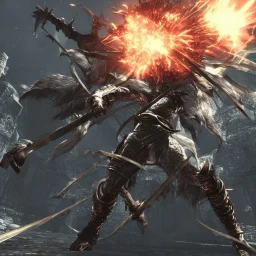 anime dark souls, Dragone, 8k Resoulotion