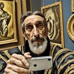 El Greco takes a selfie