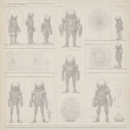 [diagrams by W. Heath Robinson] stylesheet design: sinisterscifi team ready [with characteristics and instructions]