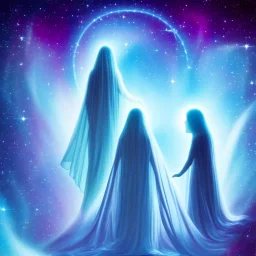 the helpers from beyond the veil, astral realm, cosmic beings of love and light