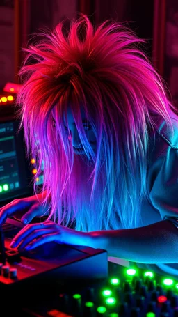 a hairy synthesizer