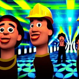 Saturday Night Fever Dream thrash metal cover starring Bob the Builder