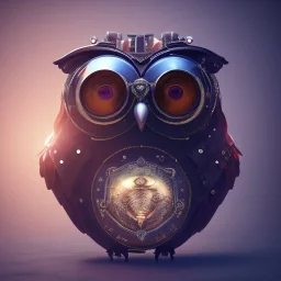 depth of field, Steampunk Owl, extreme detail, Photorealism, macro lens 70mm,bokeh, cinema4d, 8k, unreal engine 5, redshift render, midjourney4