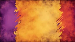 Hyper Realistic Yellow, Orange, Maroon & Purple Multicolored Grungy Retro Background