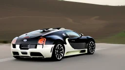 bugatti veyron rear view