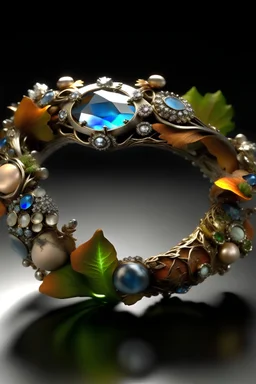 Jewelry design of art and nature