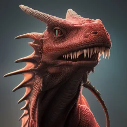 red dragon, dragon portrait, portrair, dragon head, dragon face, big eyes, fangs, dragon with horns, 8k resolution, high-quality, fine-detail, fantasy, incredibly detailed, ultra high resolution, 8k, complex 3d render, cinema 4d