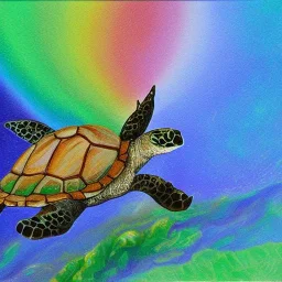 turtle and rainbow