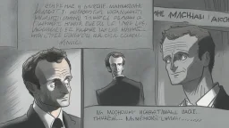 comic script of the macronshow