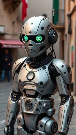 hi tech mafia rasta robot on sicilia