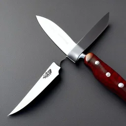 ethnic knife blade pattern