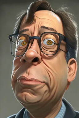 Caricatura de Gustavo Petro, hiper realista,8k