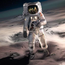 astronaut sunbathing on the moon, full body detail, unreal 5, octane render,cinema4d, dynamic lighting, 8k, redshift render, highly, hyperrealism ultra detailed, hyper realistic.