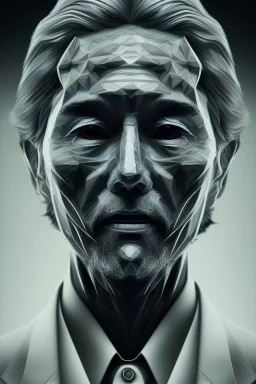 satoshi nakamoto in the bitcoin brain, Fire theme art, Dark moody night atmosphere, , 8K, close-up face, anatomically perfect face, oak tree roots, ignore NSFW