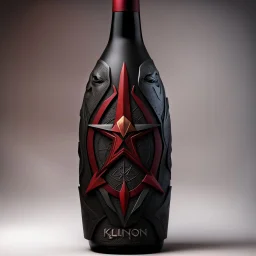 Klingon wine bottle