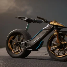 Futuristic bike, unreal engine 5