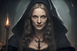 Evil Medieval Witch who looks young and her name is Jennifer