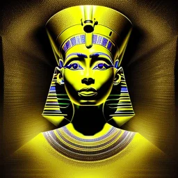 Double exposure of a black and yellow photo of the face of the pharaonic goddess Nefertiti and stairs inside a pyramid, black and yellow photo, a staircase, by John Alexander, stairs, a winding staircase inside a pyramid, inspired by Jerry Schatzberg, stairs to heaven, fine art photography, by Rodolfo Escalara, illustration, by Albert Cotin, beautiful, stairs, inspired by Rudolf Hausner, staircase 1