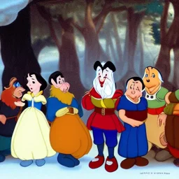 snow white and the seven dwarfs