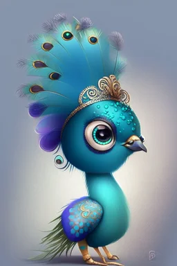 cute peacock avatar