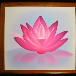 painting botle lotus, backlit, pastel, skecht