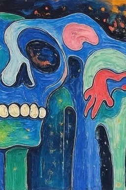 The Paradox of being Unreal; Surreal Expressionistic art with the color palette of matisse
