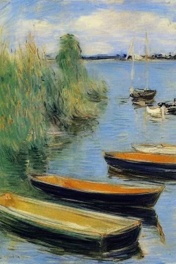 Berthe Morisot, boats van gough