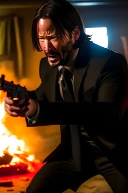 Down’s syndrome John Wick in a firefight