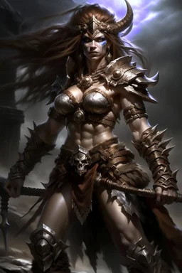 female barbarian god