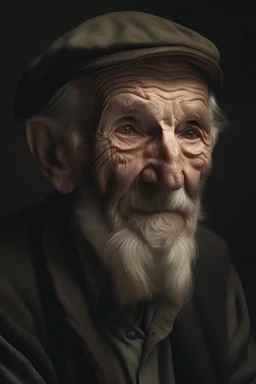 Portrait of a old man