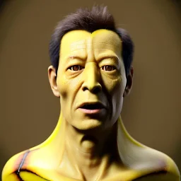 Banana man, bruised