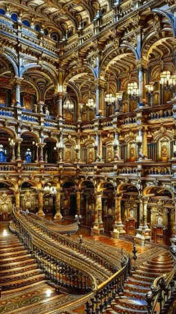 A beautiful image of the windows of the luxurious palace hall