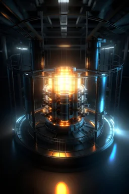 dark matter reactor in a nuclear meltdown