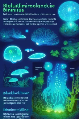 "Buatlah cerita fiksi yang memperlihatkan dunia yang dipenuhi dengan bioluminesensi. Gambarkanlah planet atau ekosistem yang penuh dengan makhluk bioluminesen yang menyinari malam dengan keajaiban cahaya mereka. Ceritakanlah petualangan seseorang yang menjelajahi dunia ini, menemui makhluk-makhluk fantastis yang memancarkan cahaya yang memukau. Jelaskanlah detail tentang lingkungan yang dihuni oleh organisme bioluminesen, seperti hutan ajaib, laut yang terang benderang, atau gua yang bercahaya.