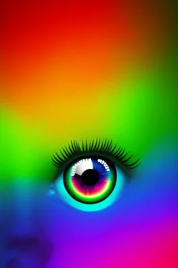 rainbow eyes