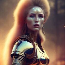 Badass beautiful warrior woman figure,close-up, soft lighting, polaroid,outdoors,800mm lens bokeh, portrait, cinematic, unreal engine 5, 8k, hyper realistic. ambient lighting, elegant,hyperphotorealistic, epic composition,cinematic lighting, hyperphotomaximalist, masterpiece,epic composition, tilt shift blur, by japbun2-40