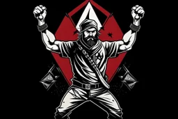 freedom fighter crypto degen anarchist rising up