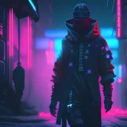Cyberpunk ninja